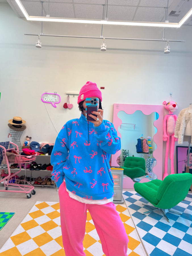 [88까지][메이퍼플] 리본 후라이스 기모 아노락 / Mapleple Ribbon Fleece Anorak