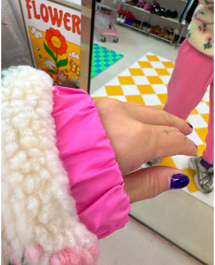 [77까지][메이퍼플] 파이핑 양털자켓 / Piping Sherpa Fleece Jacket