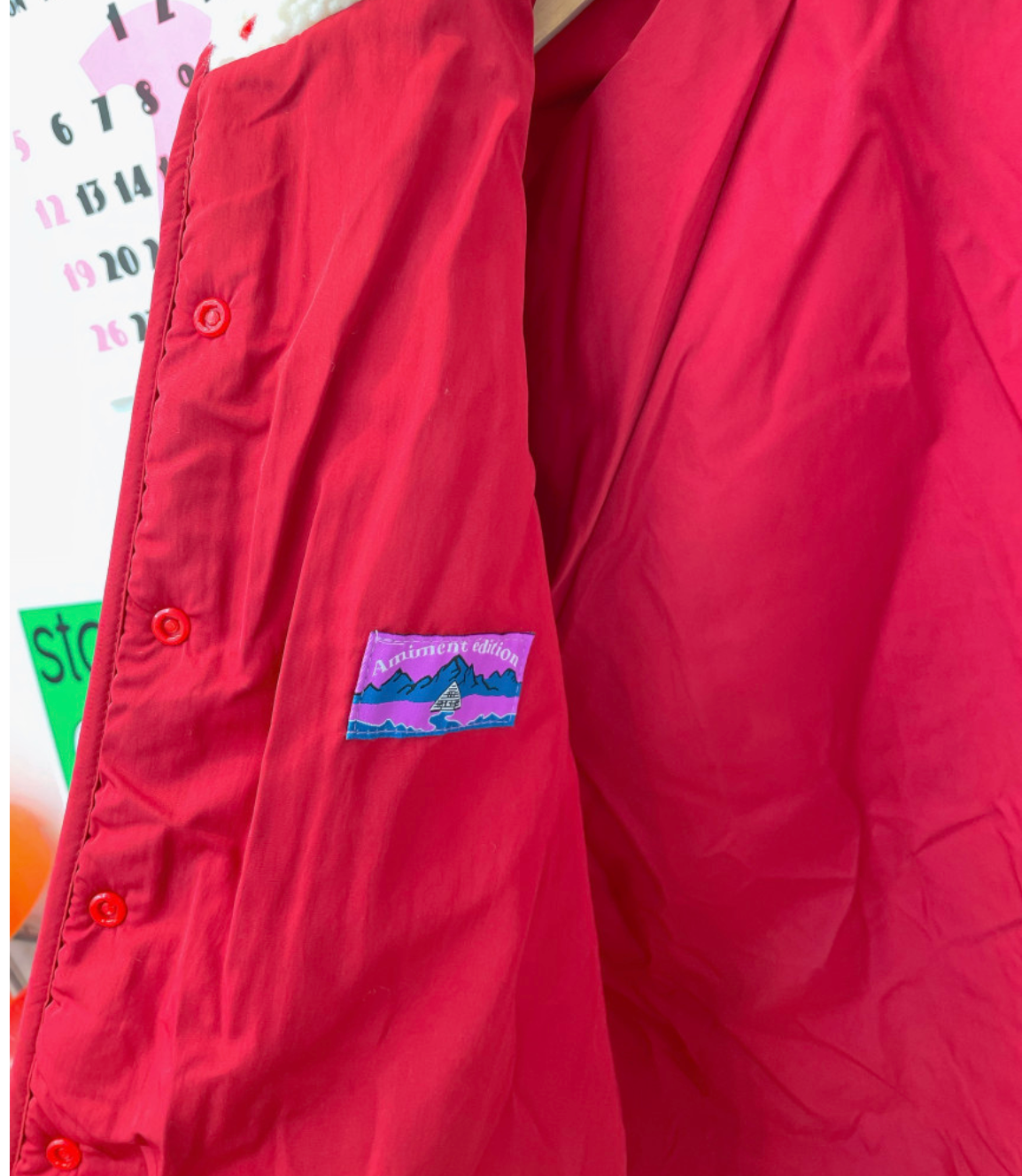 [88까지][메이퍼플]양면 토들 배색 점퍼 패딩 /Reversible Color-Block Padding Jacket