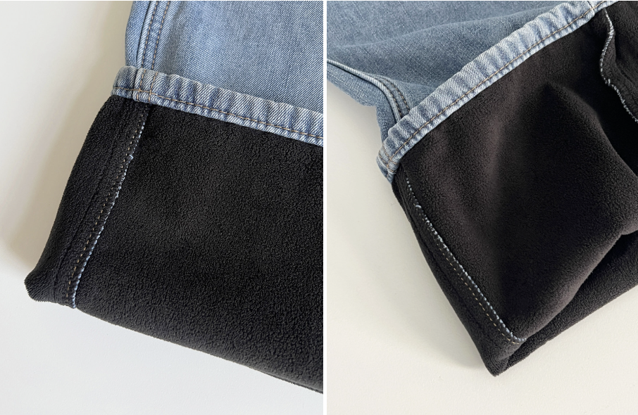 [S~XL][스판/노수선/기모or일반버전] 카일 절개 인밴딩 롱 와이드 인생청바지 (4color)/3-Length Cut Seam Banding Wide Denim Pants