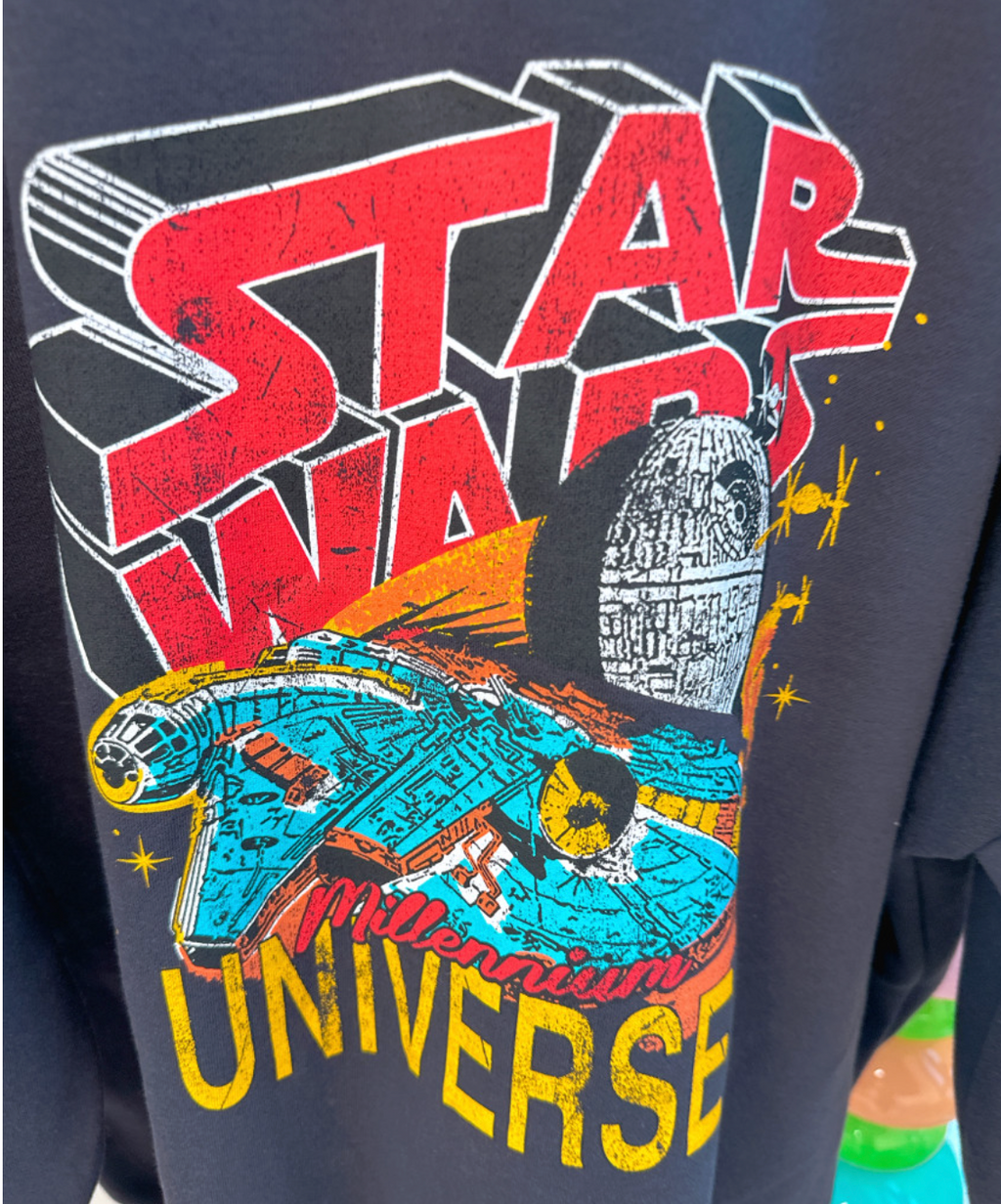 [99가능][메이퍼플] 스페이스 오버핏 기모 맨투맨  [MAPLEPURPLE] Space Oversized Fleece Sweatshirt