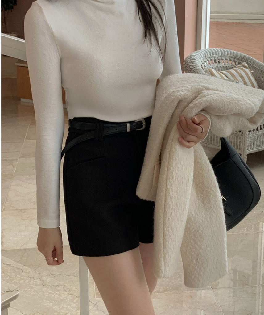 [S-XL][엘렌서울]울 트위드 퀼팅 안감 부클 카라 자켓 Wool Tweed Bouclé Collar Jacket