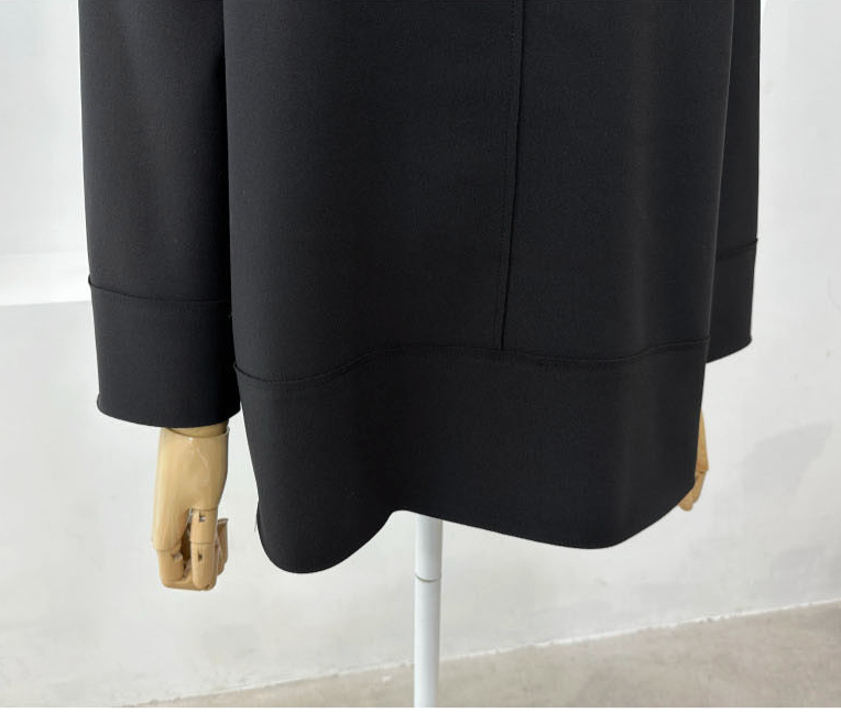 [L~XXL][88까지][우아모]우아모 터틀넥 이중카라 스판 블라우스| UAMO Double-Collar Turtleneck Stretch Blouse