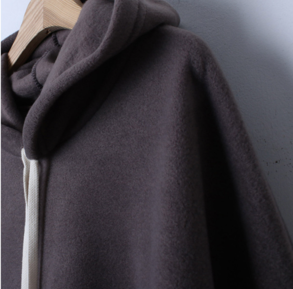 [88가능][삐까삐까]플리스 루즈핏 후드탑 & 와이드 9–10부 팬츠 세트 Seed Fleece Hoodie & Wide Pants Set