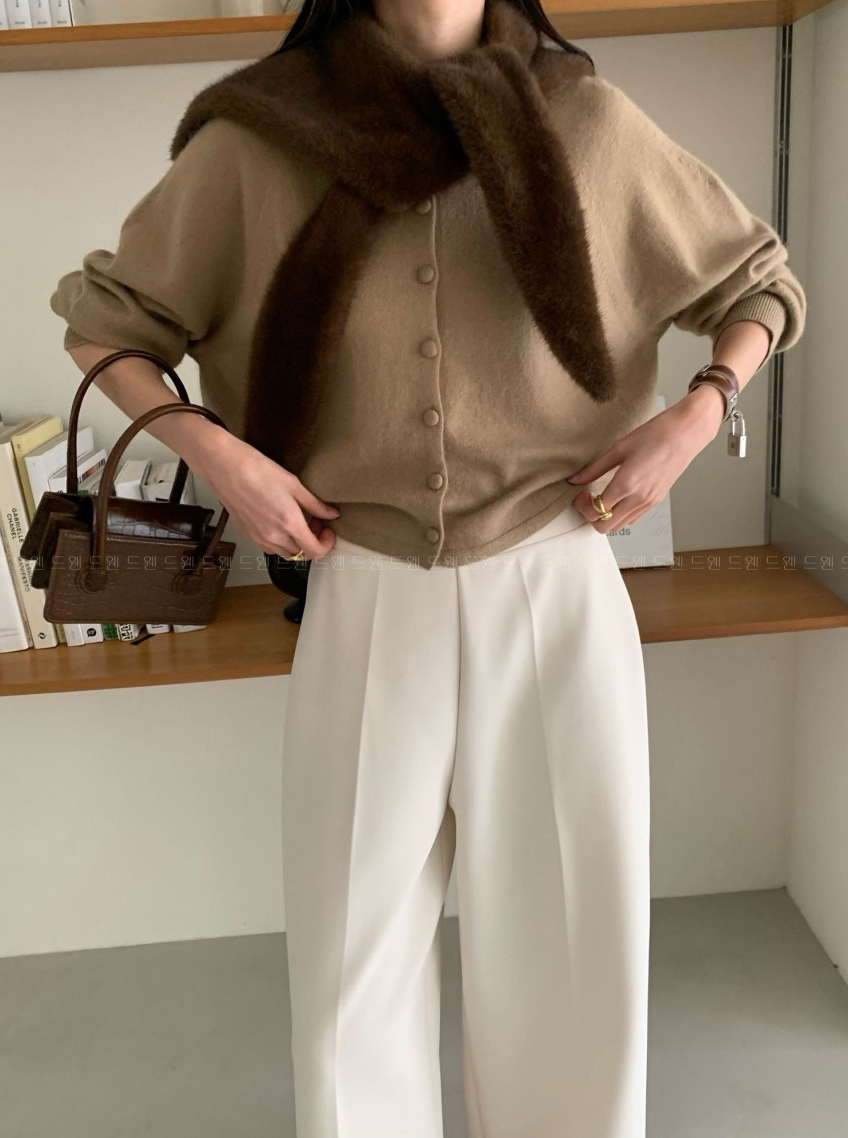 🔥[55~99까지]🔥[로우게이지]쭉쭉 늘어나는 요술 정장 와이드 팬츠 Magic Shaping Wide Slacks