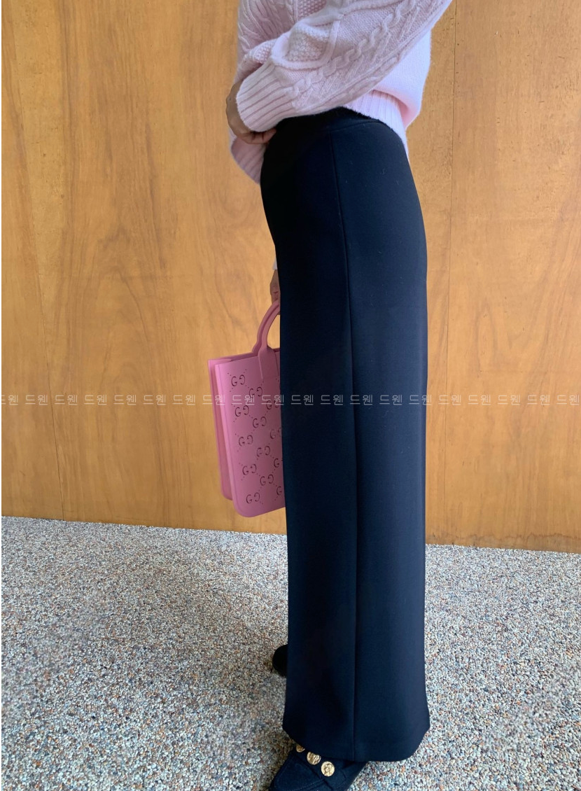 🔥[55~99까지]🔥[로우게이지]쭉쭉 늘어나는 요술 정장 와이드 팬츠 Magic Shaping Wide Slacks