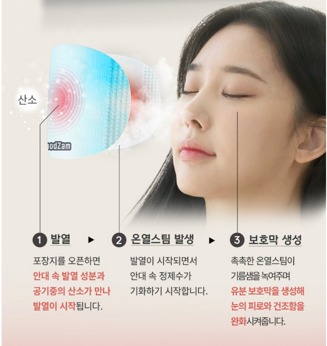 [동국제약] 굿잠 스팀안대 GoodZam Steam Eye Mask
