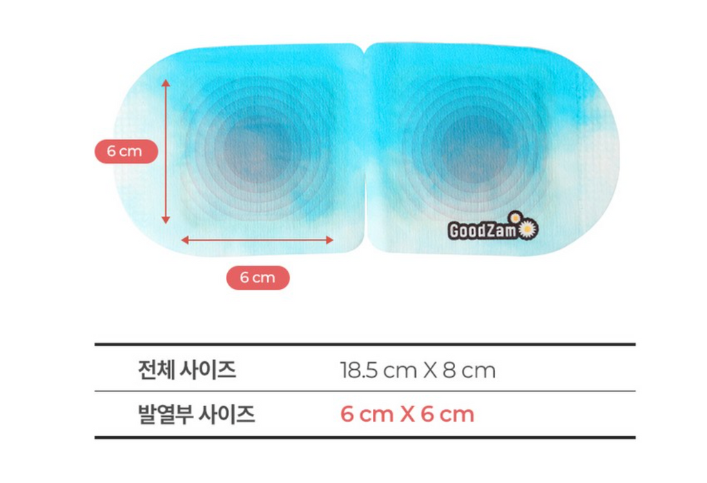 [동국제약] 굿잠 스팀안대 GoodZam Steam Eye Mask