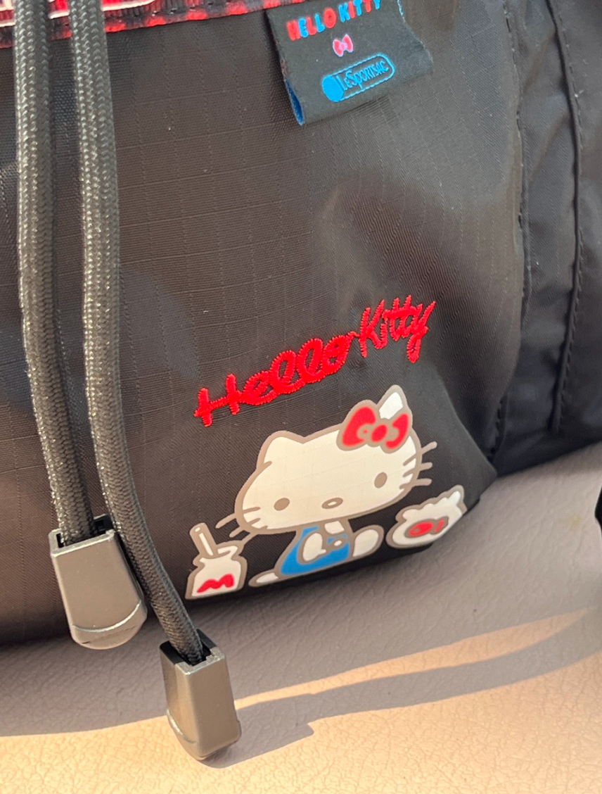 [레스포삭X헬로키티]레스포삭 경량 보이저 백팩 7839 산리오 헬로키티 나일론백팩 Hello Kitty VOYAGER BACKPACK