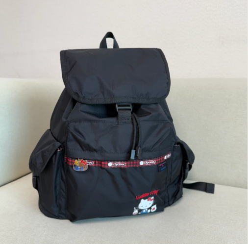 [레스포삭X헬로키티]레스포삭 경량 보이저 백팩 7839 산리오 헬로키티 나일론백팩 Hello Kitty VOYAGER BACKPACK