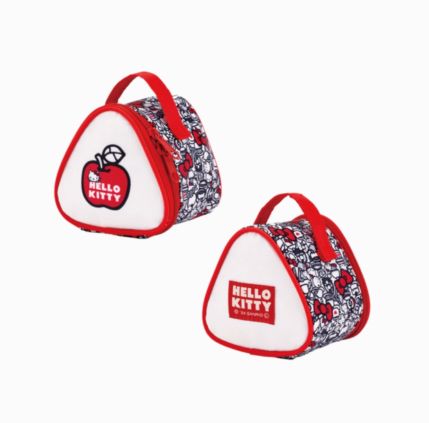 [삼각김밥파우치]헬로키티 삼각 파우치 보냉가방 KCON2 Hello Kitty Triangle Cooling Pouch