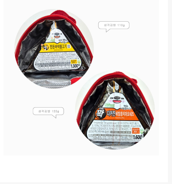 [삼각김밥파우치]헬로키티 삼각 파우치 보냉가방 KCON2 Hello Kitty Triangle Cooling Pouch