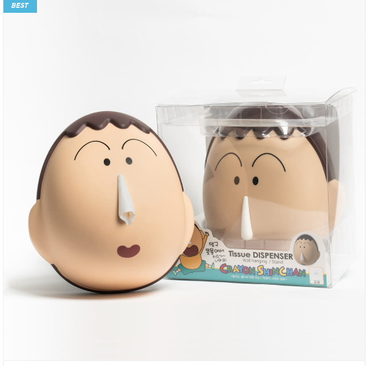 [집들이선물][나혼산] 맹구 콧물 티슈케이스 / Maeng-Gu Runny Nose Tissue Case