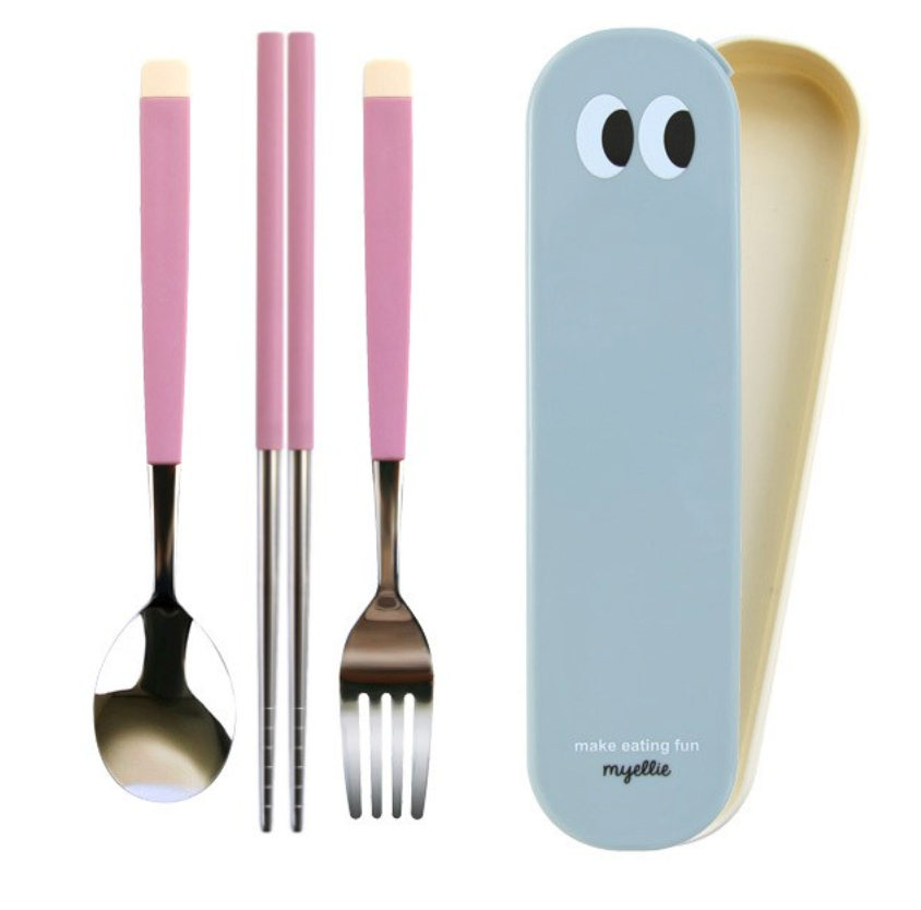 [도시락수저세트]보네르 주니어 & 키즈 스테인리스 커트러리 세트 Junior & Kids Stainless Steel Cutlery Set