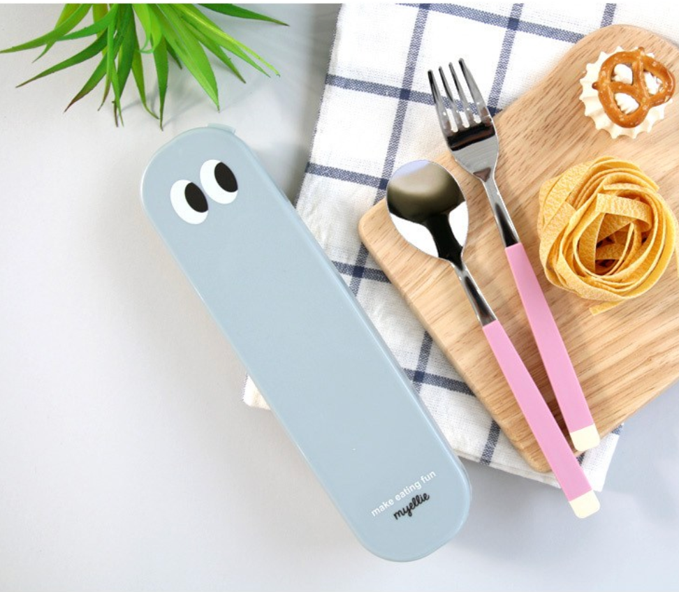 [도시락수저세트]보네르 주니어 & 키즈 스테인리스 커트러리 세트 Junior & Kids Stainless Steel Cutlery Set