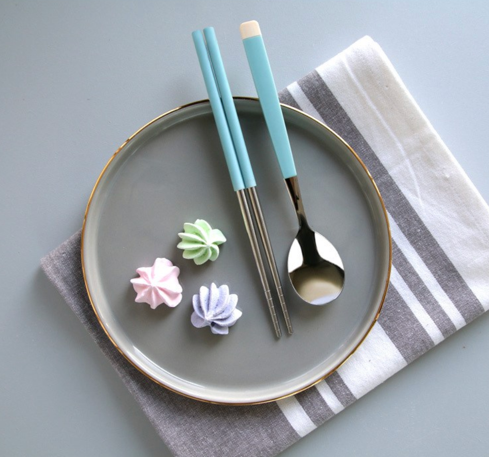 [도시락수저세트]보네르 주니어 & 키즈 스테인리스 커트러리 세트 Junior & Kids Stainless Steel Cutlery Set