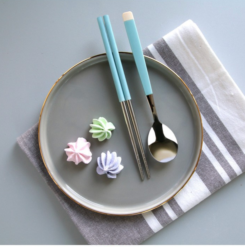 [도시락수저세트]보네르 주니어 & 키즈 스테인리스 커트러리 세트 Junior & Kids Stainless Steel Cutlery Set