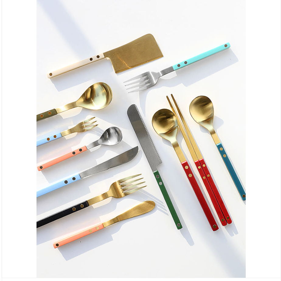 🥄🌸[프리미엄 라인 수저세트] [한식수저2인/4인 세트][보겐 쌍띠에] 프리미엄 고급 국산 스테인리스 수저세트 VOGEN Ssangttie Premium Korean Stainless Cutlery Set