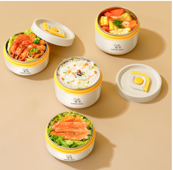 [보온도시락]피크르 304 스테인리스 보온도시락 2단/3단/4단 (휴대용 가방 포함) | PIKRO 304 Stainless Steel Insulated Lunch Box Set (2/3/4 Tiers + Carry Bag)