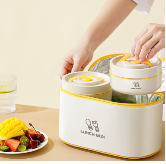 [보온도시락]피크르 304 스테인리스 보온도시락 2단/3단/4단 (휴대용 가방 포함) | PIKRO 304 Stainless Steel Insulated Lunch Box Set (2/3/4 Tiers + Carry Bag)