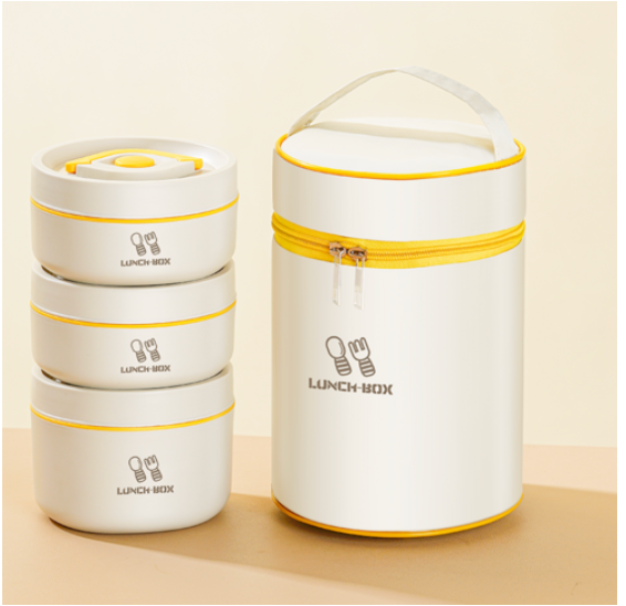 [보온도시락]피크르 304 스테인리스 보온도시락 2단/3단/4단 (휴대용 가방 포함) | PIKRO 304 Stainless Steel Insulated Lunch Box Set (2/3/4 Tiers + Carry Bag)