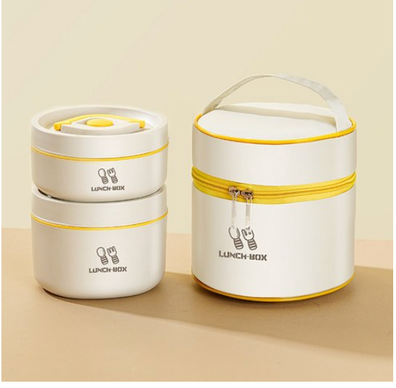 [보온도시락]피크르 304 스테인리스 보온도시락 2단/3단/4단 (휴대용 가방 포함) | PIKRO 304 Stainless Steel Insulated Lunch Box Set (2/3/4 Tiers + Carry Bag)