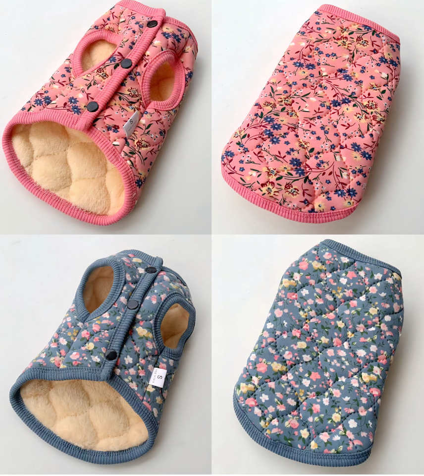 🐶 [대형견] 할매 김장 패딩 Dog Kimchi Vest Puffer Jacket