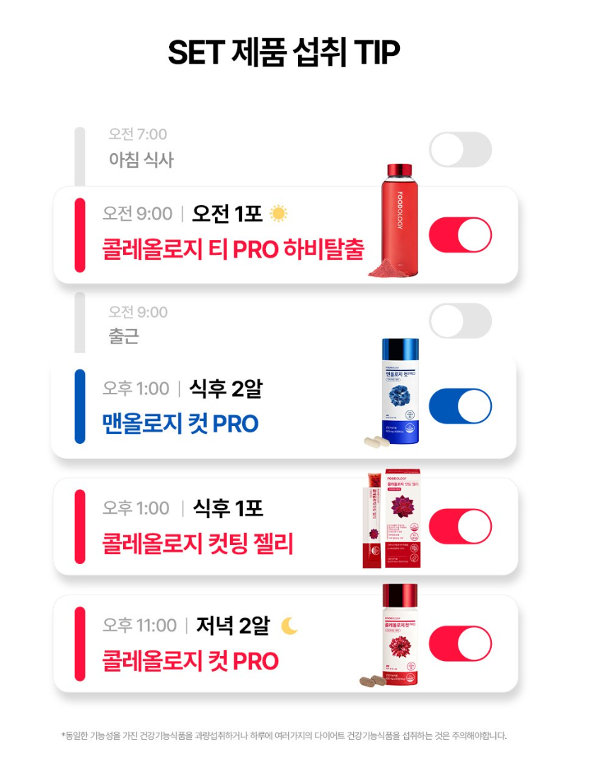 🇰🇷🔥[FOODOLOGY] 콜레올로지 컷 PRO 식후 혈당 상승 억제— 4차 리뉴얼 체지방·장건강 다이어트 포뮬러 / COLEOLOGY CUT PRO — 4th Renewal Fat & Gut Health Probiotic Diet Formula