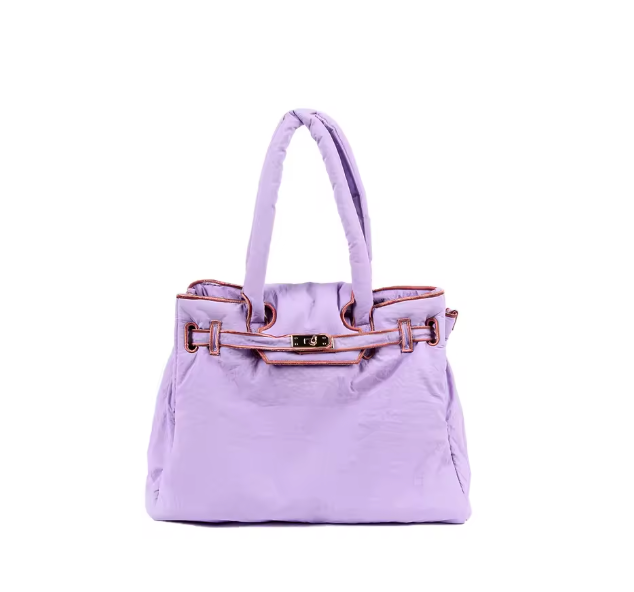 [재고1개가능][소수물량] [패딩 백] 일본 스트릿 명품 느낌 겨울 패딩 백 Japanese laco***  Padded Bag