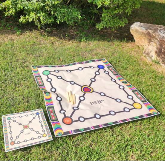 ❤️[설날&추석 가족놀이] ❤️ 대형 윷놀이판 윷놀이 세트 / Joyful Yutnori Game Full Set