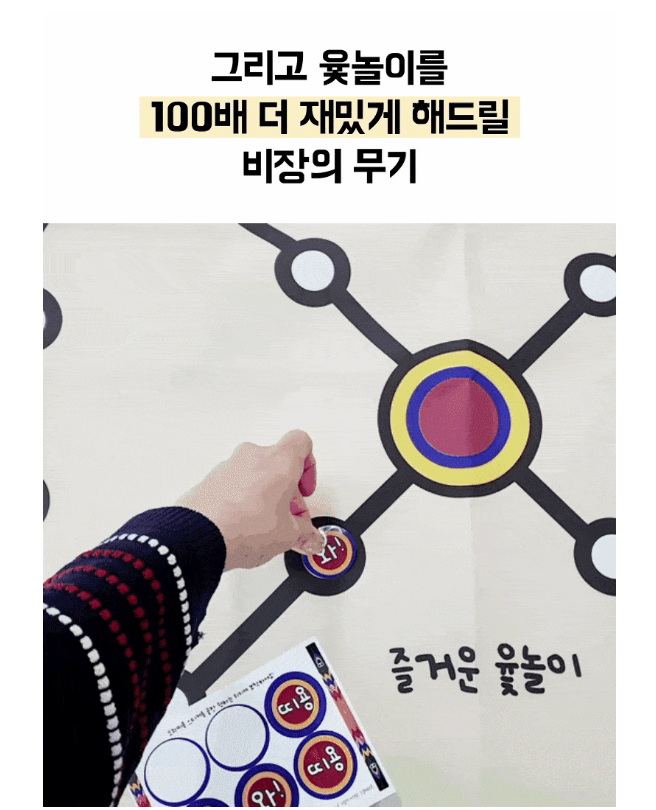 ❤️[설날&추석 가족놀이] ❤️ 대형 윷놀이판 윷놀이 세트 / Joyful Yutnori Game Full Set