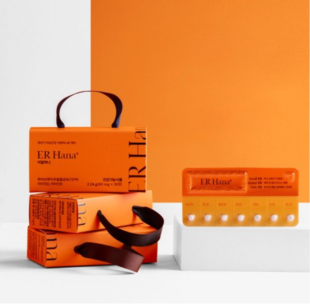 🔥🌼[한국 갱년기보조제 1위] 🌼🔥이알하나 ER Hana® Err731 여성 갱년기 건강기능식품 28정 | ER Hana® Err731 Menopause Support Supplement (28 Tablets)