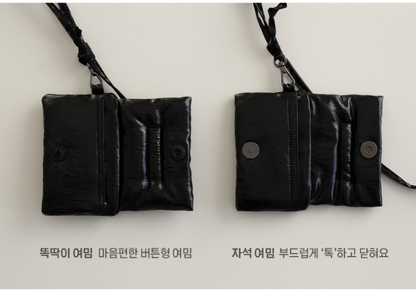 👧🏻🐕[라이드용,강아지 산책용] [세련감성]🇰🇷핸드메이드 프렌치파이 미니 카드지갑 / Pie style handmade Mini Card Wallet
