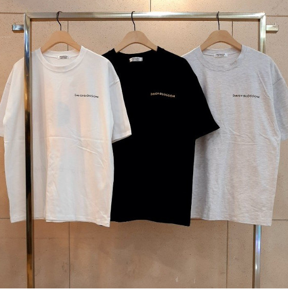 🌼 데이지 블라썸 오버핏 반팔 티셔츠 Daisy Blossom Oversized Cotton Tee 🌼