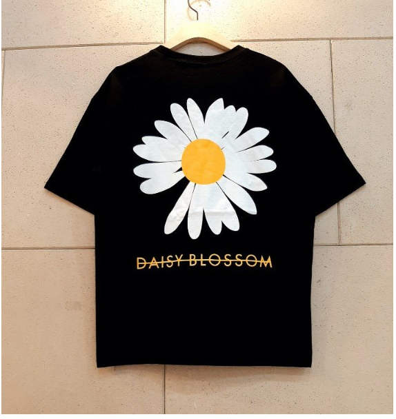 🌼 데이지 블라썸 오버핏 반팔 티셔츠 Daisy Blossom Oversized Cotton Tee 🌼