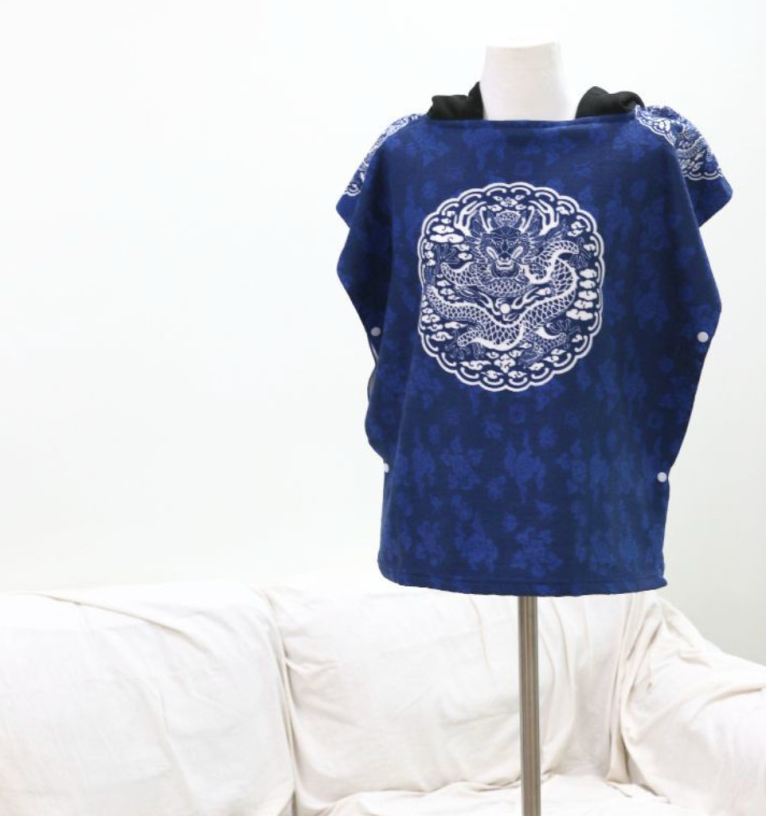 👑 ⛱️곤룡포 키즈 망토 후드 비치타월 GONRYONGPO Kids Hooded Beach Towel 👑