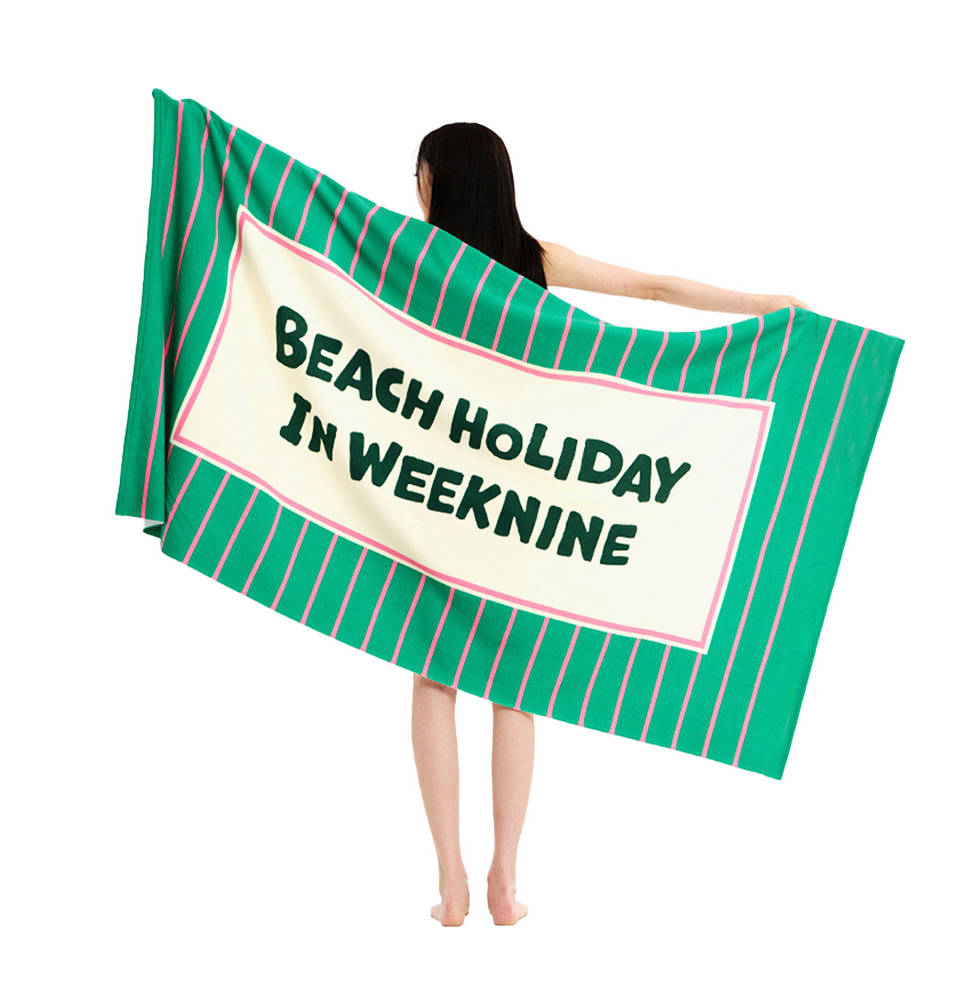 ⛱️🌊 홀리데이 특대형 마이크로화이버 비치타월 Holiday Large Microfiber Beach Towel 🏖️
