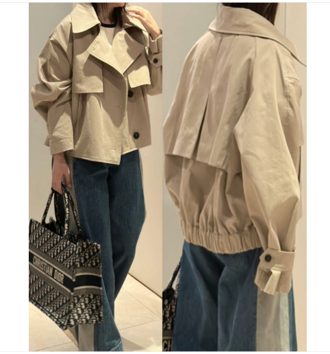 🤎 엠폴 하프 면 바바리 자켓 | Mpol Half Cotton Trench Jacket 🤎