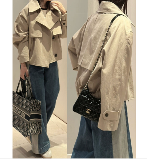 🤎 엠폴 하프 면 바바리 자켓 | Mpol Half Cotton Trench Jacket 🤎