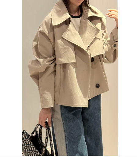 🤎 엠폴 하프 면 바바리 자켓 | Mpol Half Cotton Trench Jacket 🤎