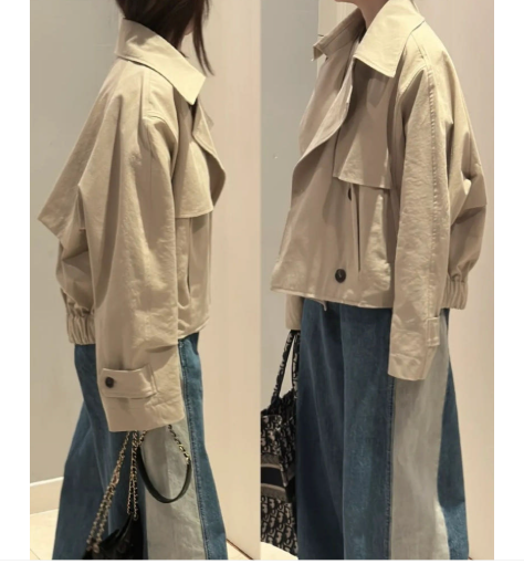 🤎 엠폴 하프 면 바바리 자켓 | Mpol Half Cotton Trench Jacket 🤎