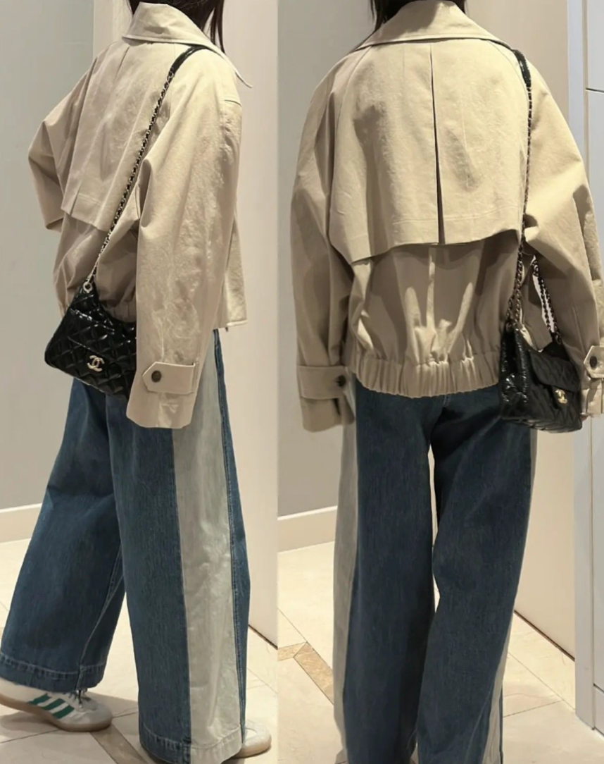 🤎 엠폴 하프 면 바바리 자켓 | Mpol Half Cotton Trench Jacket 🤎