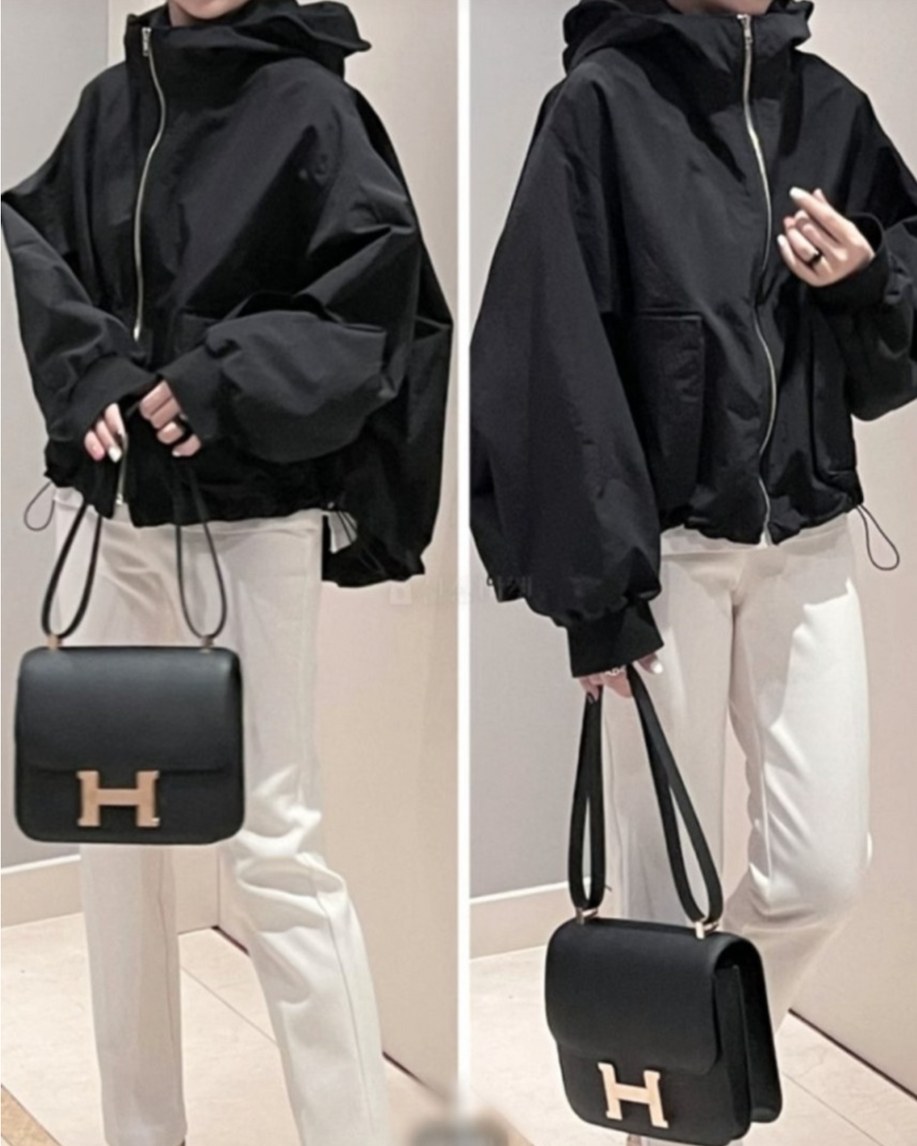 🌸[완판 재진행] 🌿 제이머랭 엠풀 후드 바람막이 바스락 점퍼 J.Mering Ampul Hood Jumper