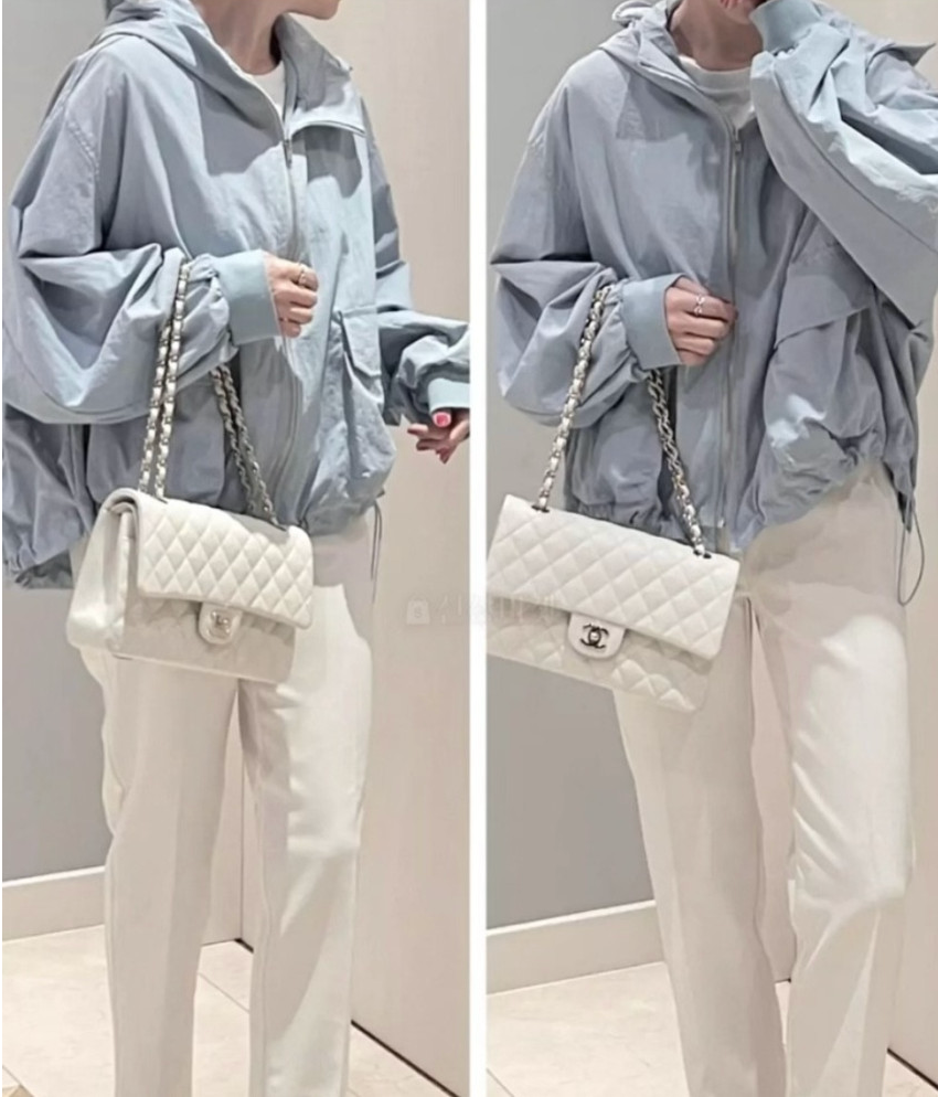 🌸[완판 재진행] 🌿 제이머랭 엠풀 후드 바람막이 바스락 점퍼 J.Mering Ampul Hood Jumper