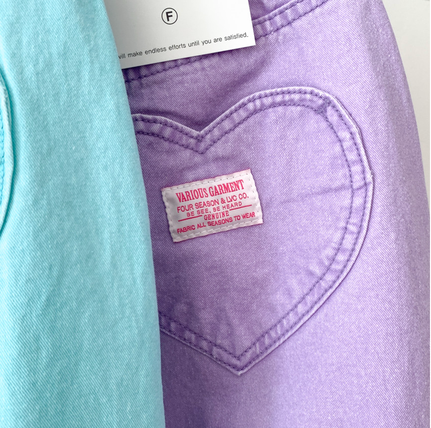 🌸 26SS 봄신상🌼  🩷하트🩷뒷포켓 피그먼트 밴딩 와이드 팬츠 Heart Back Pocket Pigment Banded Wide Pants