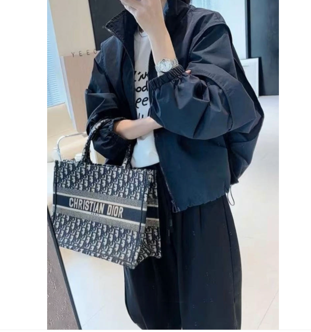 ✨🌸 26봄신상 여성 간절기 집업 점퍼 ✨🖤 (루즈핏·세미크롭·하이넥) 26 Spring Transitional Zip-Up Jumper ✨🧥