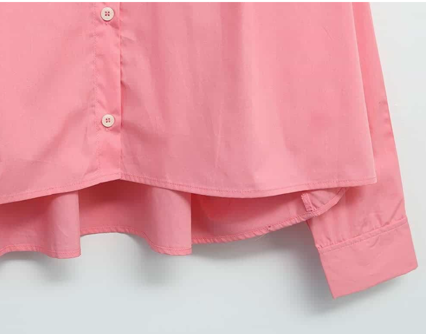 🌷✨ 26봄신상 앞핀턱 루즈핏 무지 셔츠 3 Color ✨🌿 26 Spring Pintuck Loose-Fit Shirt