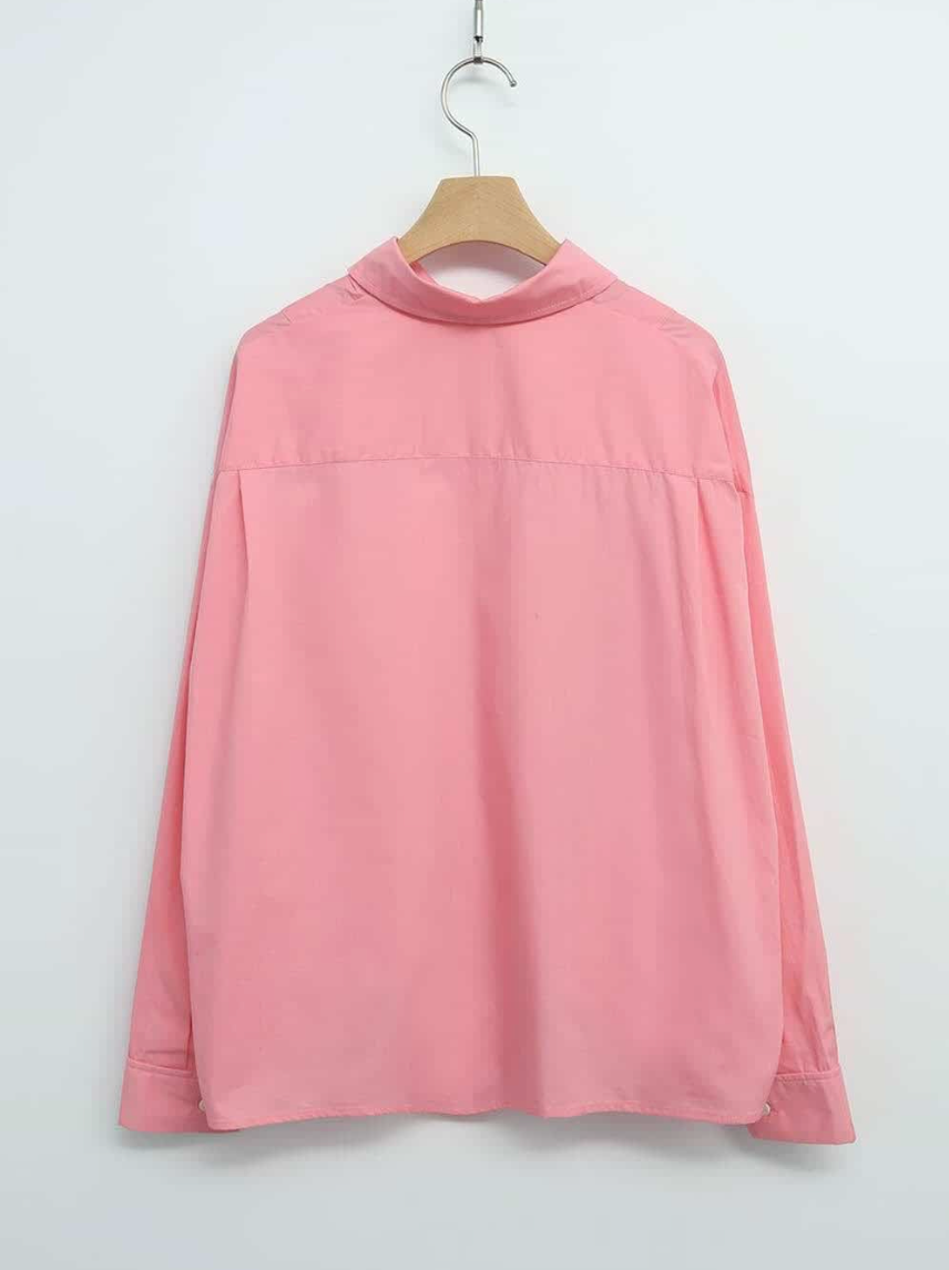 🌷✨ 26봄신상 앞핀턱 루즈핏 무지 셔츠 3 Color ✨🌿 26 Spring Pintuck Loose-Fit Shirt