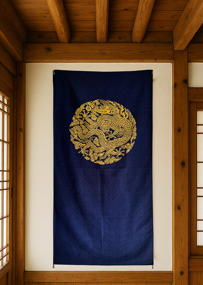 🇰🇷[국립중앙 박물관 뮷즈 No.1 비치타올]🇰🇷 국립중앙박물관 정식 굿즈 곤룡포 & 활옷 비치타월 140×70cm 프리미엄 극세사 Korean National Museum Official Beach Towel Gonryongpo & Hwarot