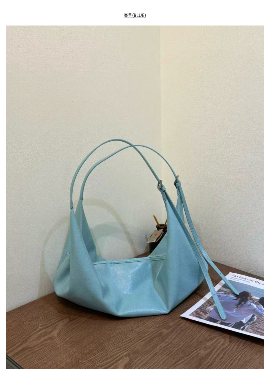 🌸✨ 현재 동대문 도매 1위 봄신상 숄더백 | 💙 페스타 스프링 숄더백 5컬러 💙 아이보리·블루·핑크·옐로우·블랙 데일리 빅백 가벼운 인조가죽 숄더백 Festa Spring Shoulder Bag